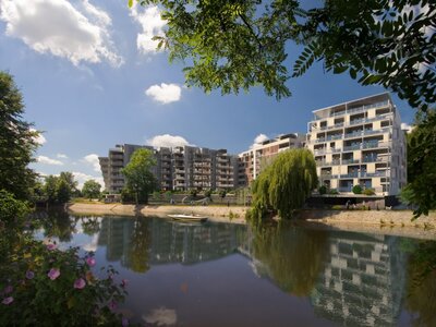 Nadstandartní byt 3+kk v Rezidenci Dlouhá louka